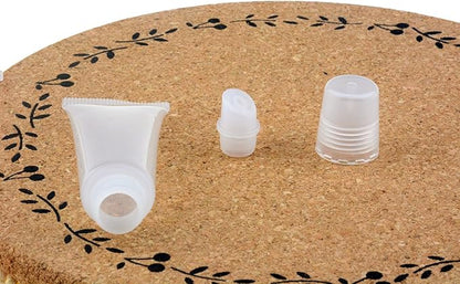 8ml Mini Clear Empty Lip Gloss Balm Container Soft Tubes Makeup Box (100 Pcs)