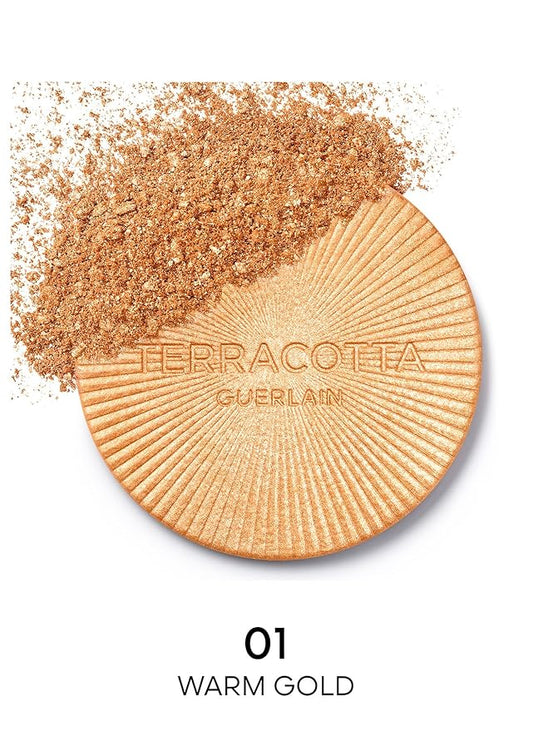 Terracotta Luminizer The Shimmering Powder - 01 Warm Gold by Guerlain for Women - 0.24 oz Powder