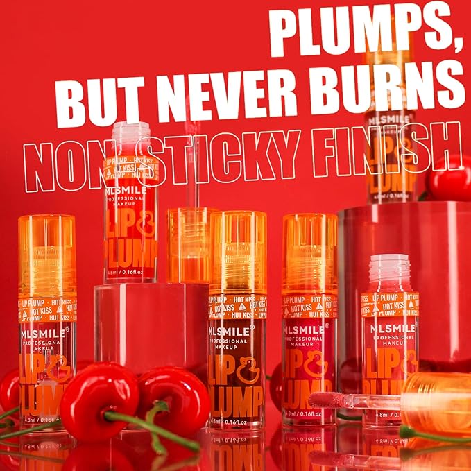 Duck Hydrating Fat Lip Oil, Plumper Gloss - primer, plumping, clear, high pigment, non-sticky - make lips fuller (04)