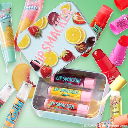 Lip Smacker Hello Kitty So Jelly Lip & Cheek Tint, Moisturizing Sheer & Buildable Color, Fun Bouncy Jelly Texture, Sweet Cherry Flavor - Cherry