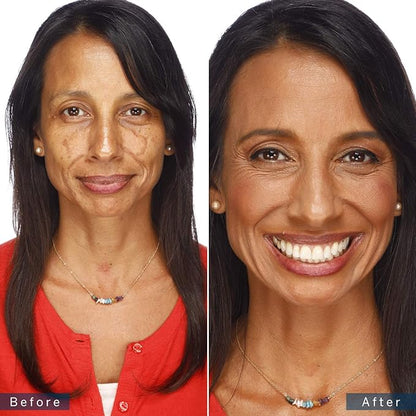 MagicMinerals Intense Foundation Stick by Jerome Alexander (CHESTNUT) – 3-in-1 Full- Coverage Buildable Foundation, Concealer, and Contour Makeup