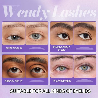 1000Pcs Eyelid Tape-Invisible Double Eyelid Stickers Tape Hooded Eye Lift, Natural Look, Waterproof Reusable Instant Lifting Eyelid Tape Easy to Apply for Monolids/Hooded Eyes by Wendy Lashes（1000Pcs）