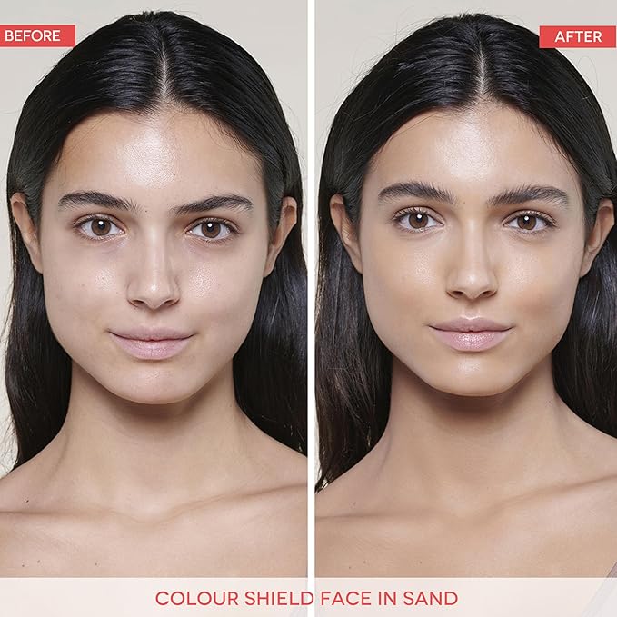 Color Shield Face Hyaluronic Airbrush Foundation Spray, Sand 75 ml