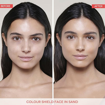 Color Shield Face Hyaluronic Airbrush Foundation Spray, Sand 75 ml