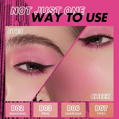 FOCALLURE Silky Face Pressed Blush,High Pigment Mineral Blusher,Create a Fade-free Flawless Finish and Give your Skin a Natural Glow,Lightweight Facial Blusher Makeup,SMASHING
