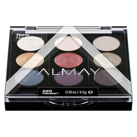 Almay Palette Pops, Fabulista, 0.16 oz, eyeshadow palette,Powder