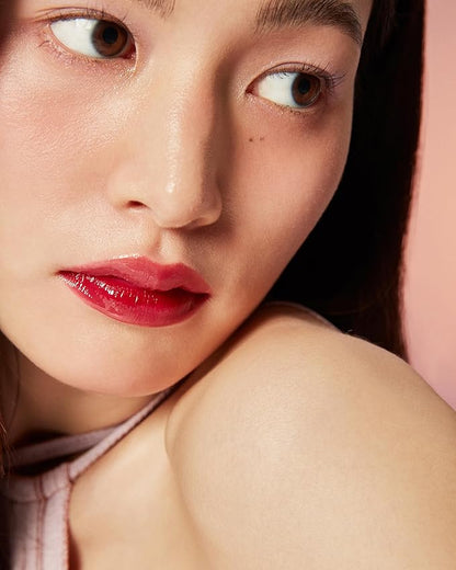 HINCE Mood Enhancer Water Liquid Glow - Non-Sticky & Waterproof Lip Stain for Women - Long Wearing Lip Gloss for Natural and Glass Glow - Moisturizing Liquid Makeup, 0.16 fl.oz. (INFLUENCE)