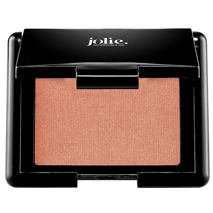 Jolie Blush Perfect Pressed Cheek Color, Highly Pigmented Long-Lasting Intense Color, Picture Perfect Finish, (Apricot Shimmer)