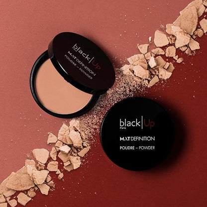 black Up Mat Definition Compact Powder