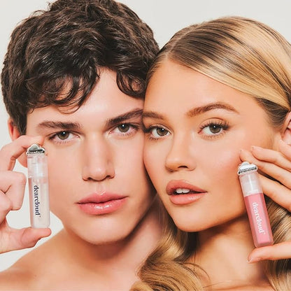 Jelly Wave Lush Lip Oil – Clear Lip Gloss and Lip Gloss for Women - Korean skincare essential – Lip Oil for Women with Collagen - Diamond (0.13 oz)