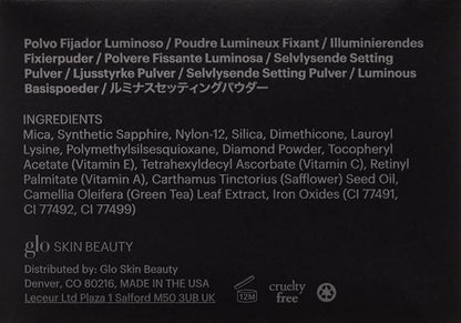 Glo Skin Beauty Luminous Setting Powder | Set and Extend Your Foundation with A Soft-Focus Effect
