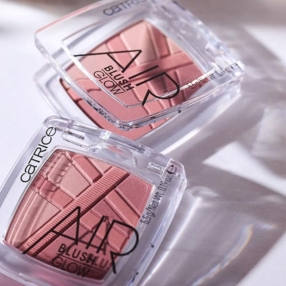 Catrice | Airblush Glow | Shimmery, Lightweight, Long Lasting Powder Blush for Natural & Glow Make Up | Vegan & Cruelty Free | Made Without Parabens & Microplastic Particles (020 | Cloud Wine)