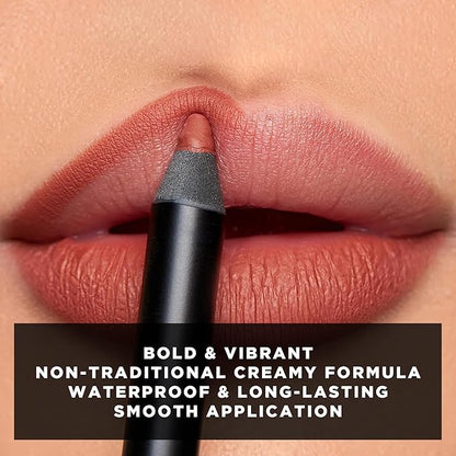 K7L Light Brown Matte Lipstick and Brown Lip Liner - Waterproof and Smudgeproof
