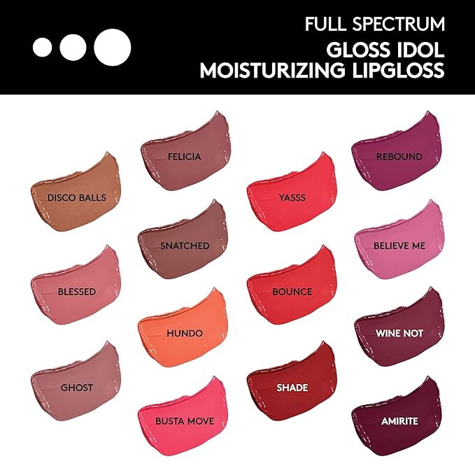 COVERGIRL Gloss Idol, Moisturizing Lip Gloss, Amirite, 0.12 Ounce