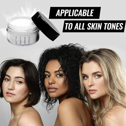 CARA Cosmetics High Definition Loose Powder - Translucent Loose Setting Powder For Make Up, Finishing Powder, Face Powder, Talc-Free Powder Makeup, Radiant Face Powder With Shine Free Finish (White)