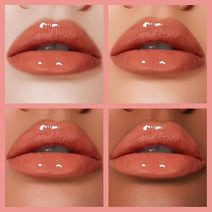 Hydrating Lip Gloss, High Shine for Plumper Looking Lips, Natural Gloss Finish with Moisturizing Texture, Long Lasting for Hours 11# HONEY