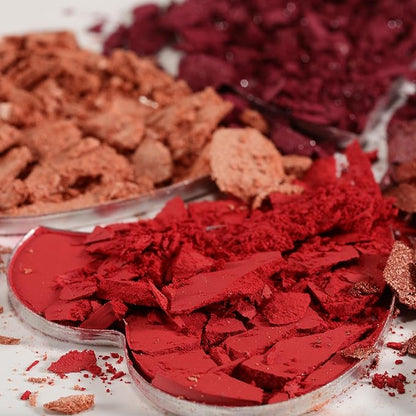 Matte and Highlighter Blush Palette, Cheek Blush Makeup, Bright Pink Blush Powder, Rose Magenta Peach Red, Talc Free