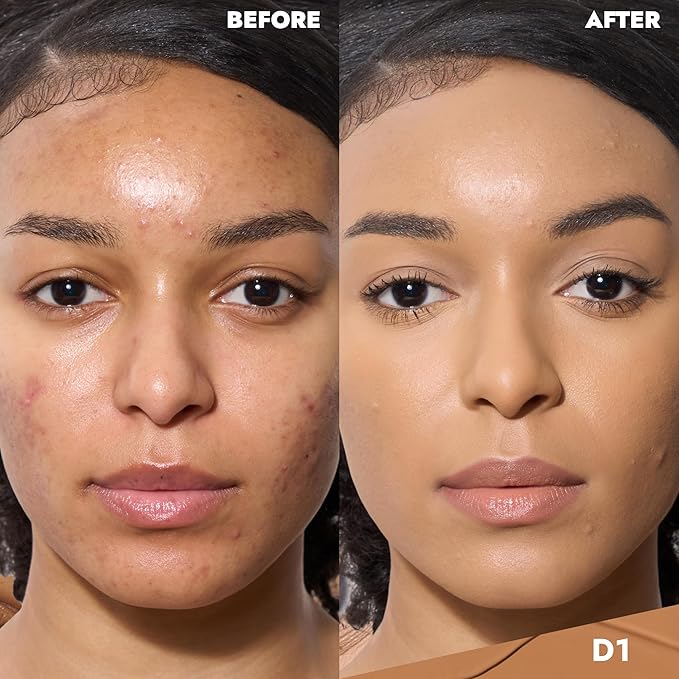Cover FX Discoloration Kit: Total Coverage Cream Foundation - D1 + Skin Discovered Longwear Concealer, D1 - Full Coverage