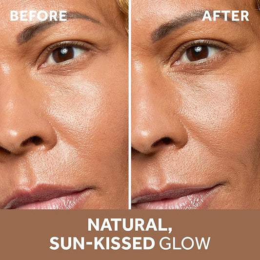 No7 Pro Artist Soft Glow Cream Bronzer - Blendable Cream Makeup with a Lightweight Formula - Customizable Face Makeup for a Natural, Sun-Kissed Glow - Medium (1.26 oz)