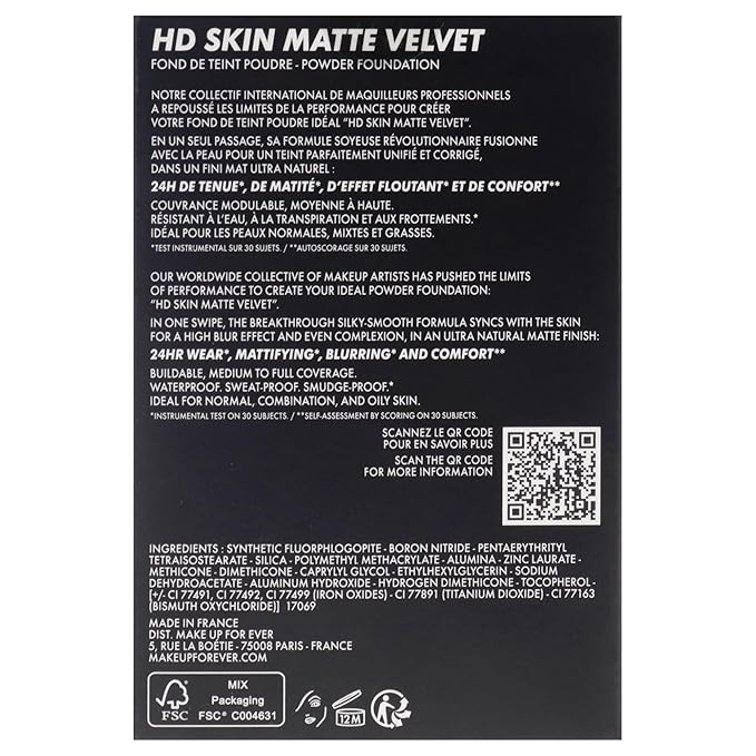 Make Up For Ever HD Skin Matte Powder Foundation - 2R28 by Make Up For Ever for Women - 0.38 oz Foundation