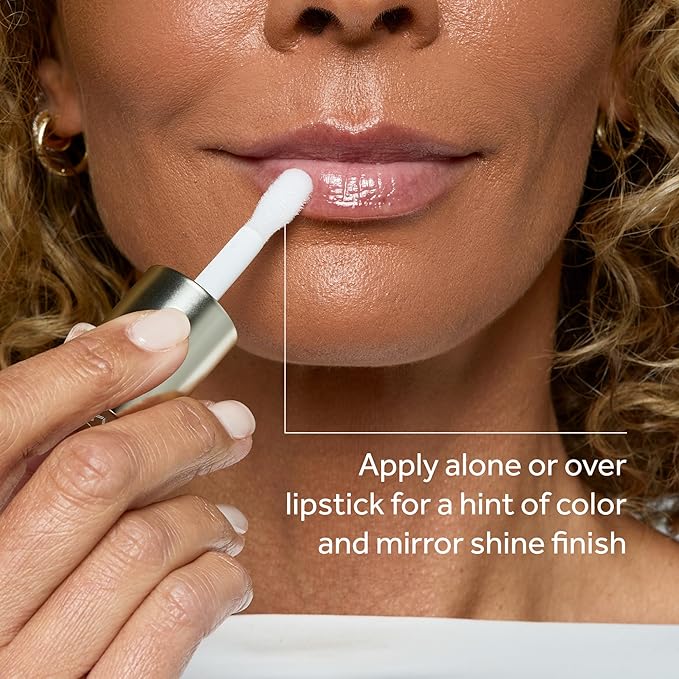 No7 Pro Artist Lip Oil - Hydrating Lip Oil with a High-Shine Finish - Non-Sticky Formula Enriched with Nourishing Ingredients to Improve Lip Hydration - Playful Peach (0.20 fl oz)