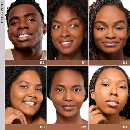 COVER FX Pressed Mineral Foundation - Shade D2 - Weightless Powder Foundation - Buildable Light to Full Coverage - Matte Finish - All Skin Types