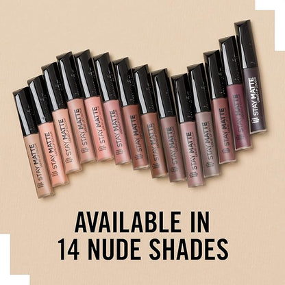Rimmel Stay Matte Lip Liquid, Latte To Go, 0.21 Fl Oz (Pack of 2)