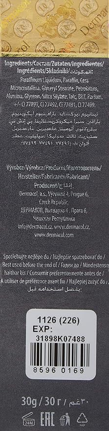 Dc Dermacol Dermacol Make Up Cover Foundation Bundle With 15Ml Satin Base Primer : 2 Items (Original Guaranteed) (226)