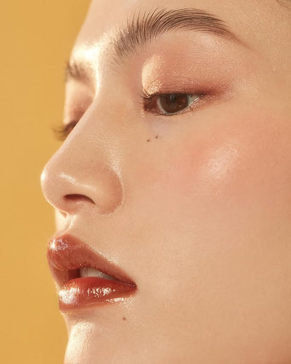 HINCE Mood Enhancer Water Liquid Glow - Non-Sticky & Waterproof Lip Stain for Women - Long Wearing Lip Gloss for Natural and Glass Glow - Moisturizing Liquid Makeup, 0.16 fl.oz. (GIFTED)