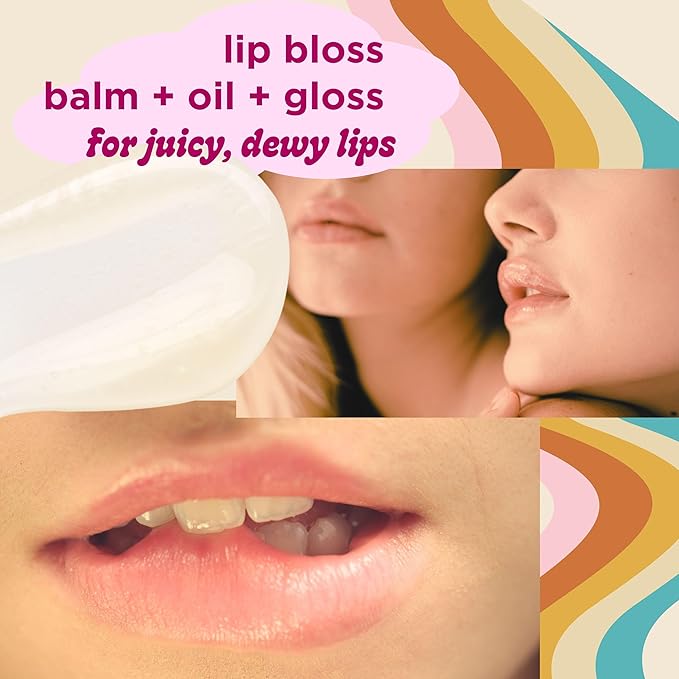 Pacifica Plumping Lip Gloss - Lip Bloss Tinted Lip Balm Treatment - Vanilla Bean Flavored - Moisturizing, High-Shine, Long-Lasting Shine, Jojoba Oil Vegan & Cruelty-Free, 0.14 Fl Oz