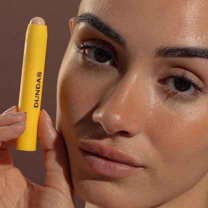 Dundas Undercover Enhancer Concealer Stick (Neutral Peach) and Eyeliner, Black & White Liner Pencil for Eye Make Up,Vegan & Cruelty Free Makeup, All Skin Types