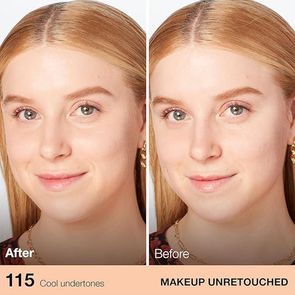 Maybelline Fit Me Dewy + Smooth Foundation, Ivory, 1 fl. oz. (Packaging May Vary)