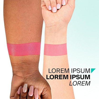 Ofra Cheek and Lip Cream - Heart Eyes - Cool Baby Doll Pink Blush - 2-in-1 Makeup Cream Blush and Lip Color - Lightweight, Buildable, and Blendable Formula - 4g