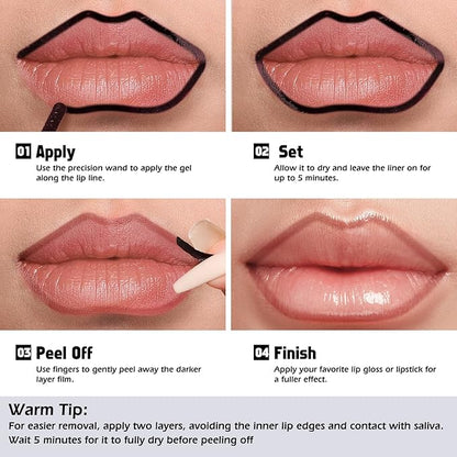 KIMUSE Peel Off Lip Stain & All-in-One Hydrating Multi Balm Stick