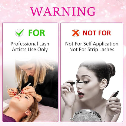 Q&D LASH Eyelash Extension Remover Cream Professional Eyelashes Extensions Adhesive Remover Cream Low Irritation for Sensitive Skin No Irritation No Odor Smell