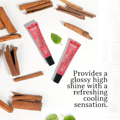 C.O. Bigelow Cinnamint Mentha Lip Shine Balm Trio, Lip Gloss & Balm Tubes, 3 Pack, 0.5 oz / 14g each