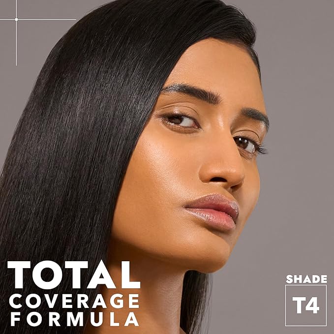 Cover FX Discoloration Kit: Total Coverage Cream Foundation - T4 + Skin Discovered Longwear Concealer, T2 - Full Coverage