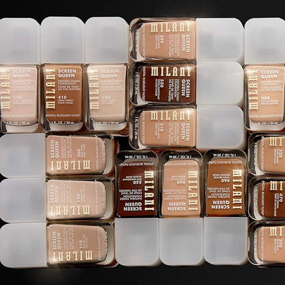 Milani Screen Queen Liquid Foundation Makeup - Cruelty Free Foundation With Digital Bluelight Filter Technology (Golden Sand)