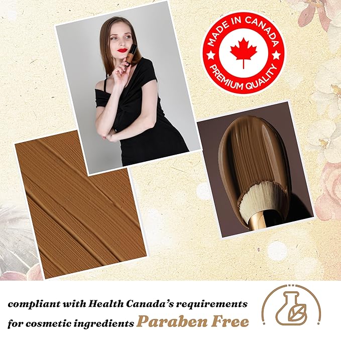 EQUALITY HI-DEF Foundation, Water resistant, Medium to Full coverage, Dewy finish non-matt, 12 hour wear Shine control, Cruelty Free, Paraben Free, 18ml/0.61 US Fl Oz - C11