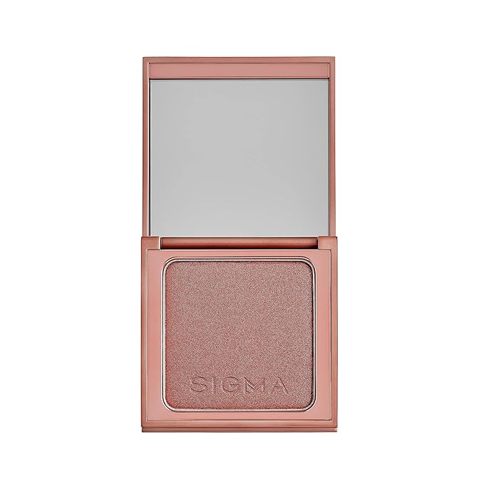 Sigma Beauty Spiced Coral Blush Palette - Long Lasting Blush Pressed Powder - Gluten Free, Cruelty Free, Vegan Makeup Palette - Bronze Star