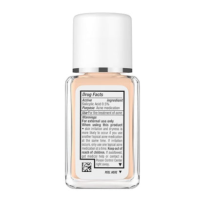 Neutrogena SkinClearing Oil-Free Acne and Blemish Fighting Liquid Foundation with.5% Salicylic Acid Acne Medicine, Shine Controlling Makeup for Acne Prone Skin, 40 Nude, 1 fl. oz