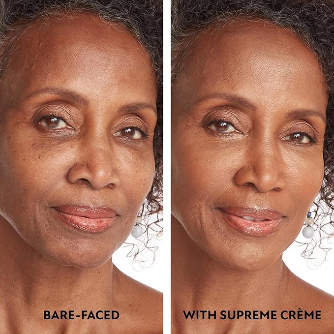 Westmore Beauty Supreme Creme All-Over Complexion Perfector – Long-Lasting CC Cream Foundation - Waterproof & Transfer-Resistant Skin Tint - 1 Oz (Rich)