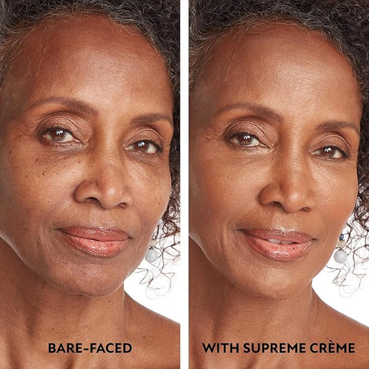 Westmore Beauty Supreme Creme All-Over Complexion Perfector – Long-Lasting CC Cream Foundation - Waterproof & Transfer-Resistant Skin Tint - 1 Oz (Rich)