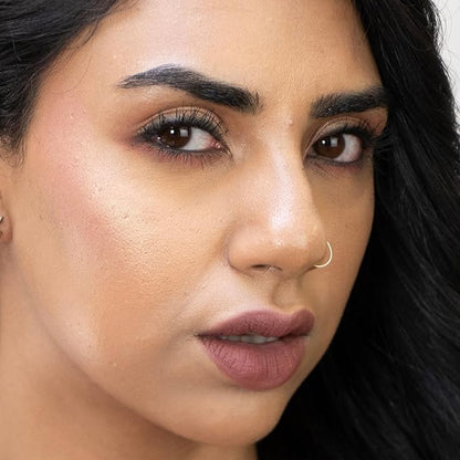 VASANTI Oil-Free Foundation & Concealer in 1 - Liquid Cover-Up (V6) - Full Matte Coverage Long Lasting Paraben-Free Vegan Friendly Makeup