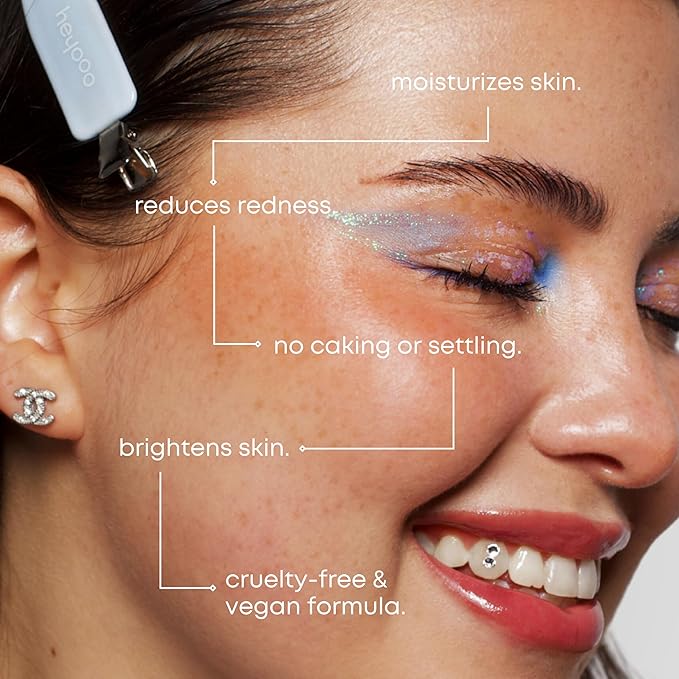 Natural Glow Foundation - Light to Medium Coverage Cushion Foundation with Hyaluronic Acid & Tea Tree Extract - Vegan & Cruelty-Free Cream - K Beauty - 15g/0.52oz - Praline