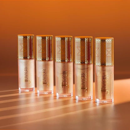 Juvia's Place Nubian Glow Liquid Luminizer Egyptian Glow - Radiant Highlighter Makeup Glowy Tint Daily Dewy Luminous Beauty Creamy Bronzing Skincare Radiating Brightening Natural Shine Face & Cheeks