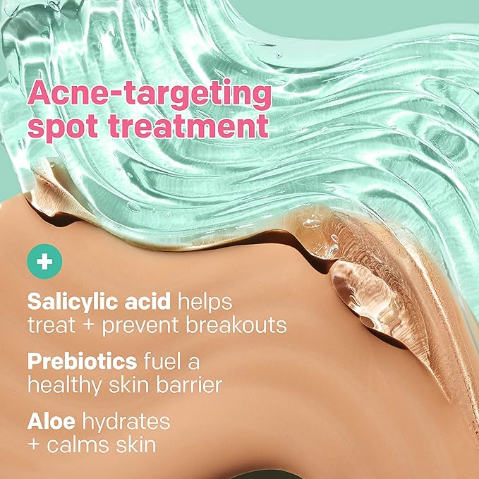 Almay Clear Complexion Acne & Blemish Spot Treatment Concealer Makeup with Salicylic Acid- Lightweight, Full Coverage, Hypoallergenic, Fragrance-Free, for Sensitive Skin, 600 Dark, 0.3 fl oz.