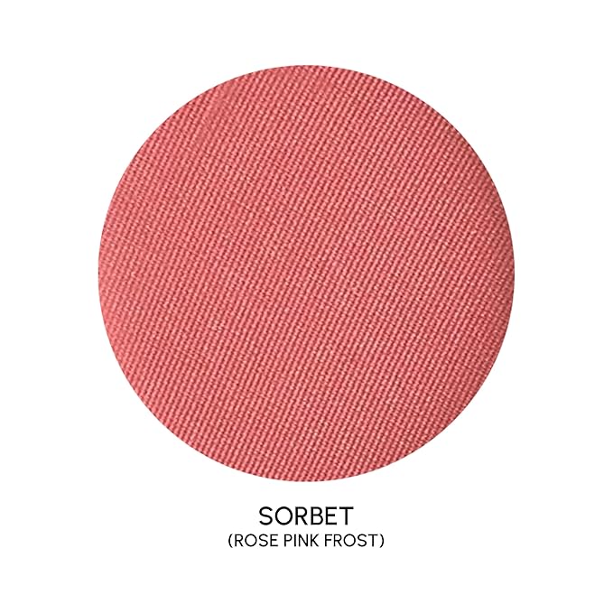 PRIMROSE PIXIE BLUSH, Pressed Powder Blushes, Highly Frosted Pigmented, Paraben Free, Gluten Free, Cruelty Free, Vegan, Made in the USA. 3.10 g. (Sorbet)