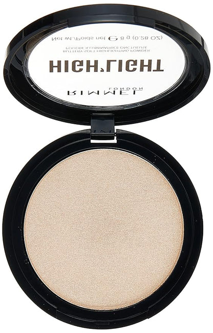 Rimmel High'Light Pressed Powder, Stardust 001, Pack of 2