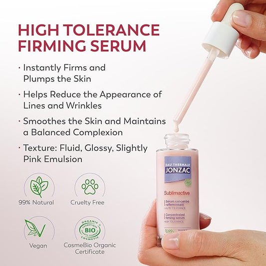 Sensitive Skin Rehydrate Micellar Water 16.9 fl oz & Sublimactive Anti-Aging Firming Serum 1.01 fl oz Skincare Bundle